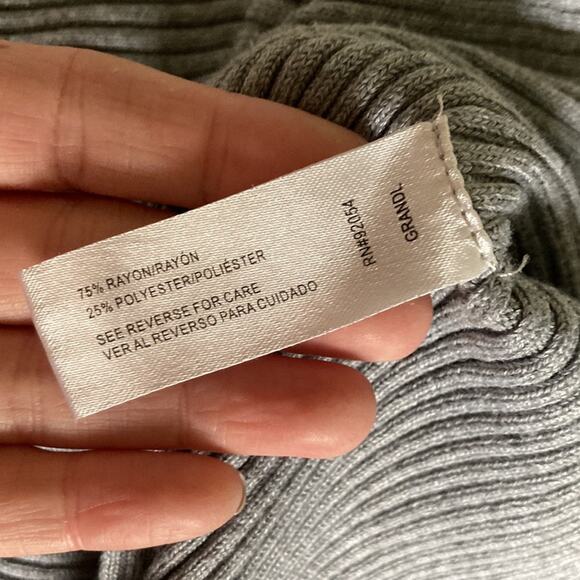 Emily Rose Light Grey Cardigan, Size S - Picture 7 of 10